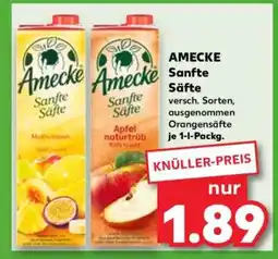 Kaufland AMECKE Sanfte Säfte Angebot