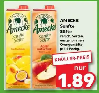 Kaufland AMECKE Sanfte Säfte Angebot