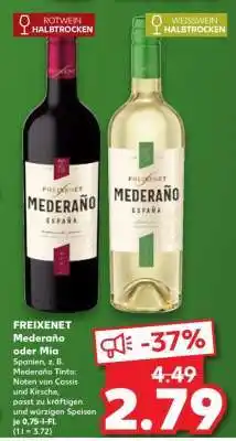 Kaufland FREIXENET Mederaño oder Mia Angebot