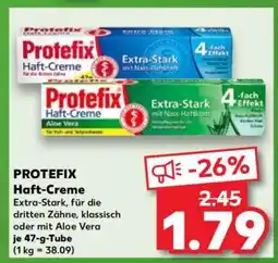 Kaufland PROTEFIX Haft-Creme Angebot