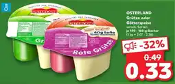 Kaufland OSTERLAND Grütze oder Götterspeise Angebot