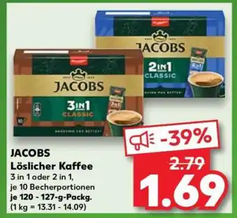 Kaufland JACOBS Löslicher Kaffee Angebot