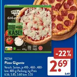 Aldi Süd Pizza Gigante Angebot