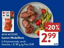 Aldi Süd MEINE METZGEREI Lamm-Medaillons Angebot