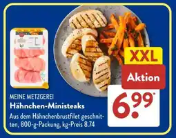 Aldi Süd Hähnchen-Ministeaks Angebot