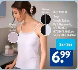 Aldi Süd UP2FASHION Top Angebot