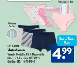 Aldi Süd LILY & DAN Unterhosen Angebot