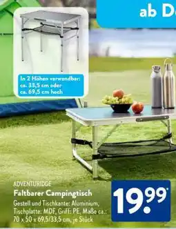 Aldi Süd Faltbarer Campingtisch Angebot