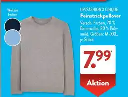 Aldi Süd UP2FASHION X CINQUE Feinstrickpullover Angebot