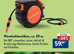 Aldi Süd Wandschlauchbox, ca. 20 m Angebot