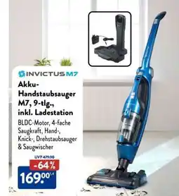 Aldi Süd Akku-Handstaubsauger M7, 9-tlg., inkl. Ladestation Angebot