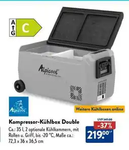 Aldi Süd Kompressor-Kühlbox Double Angebot
