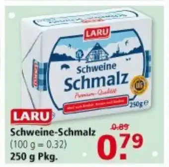 Multi Markt Laru Schweine Schmalz 250g Angebot