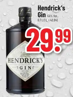 trinkgut Hendrick‘s Gin Angebot