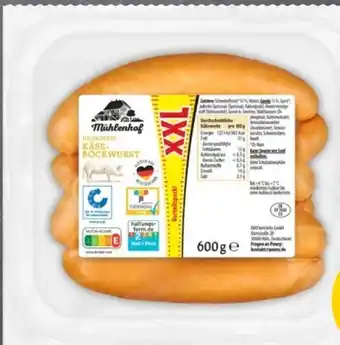 PENNY Mühlenhof Käse-Bockwurst XXL Angebot