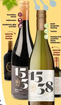 PENNY Weinkellerei Hechtsheim 1538 Riesling Weißburgunder Angebot