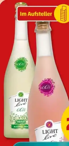 PENNY Light Live Hugo Alkoholfrei Angebot