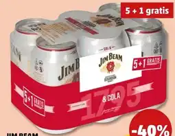PENNY Jim Beam Bourbon Whiskey & Cola Angebot