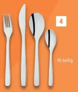 Lidl Livarno Home Edelstahl-Besteck-Set 16-tlg Angebot