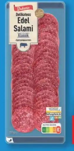 Lidl Dulano Delikatess Edelsalami Angebot
