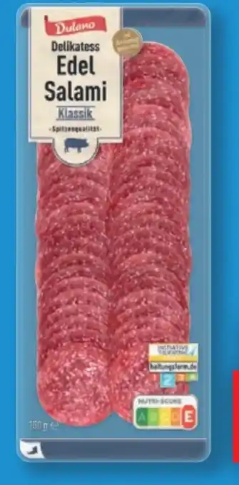 Lidl Dulano Delikatess Edelsalami Angebot