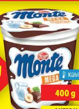Lidl Zott Mega Monte Angebot
