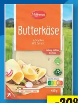 Lidl Milbona Butterkäse Angebot