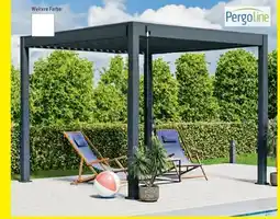 Lidl Pergoli̇ne Trumpf Alu-Stahl Lamellendach Pavillon Angebot