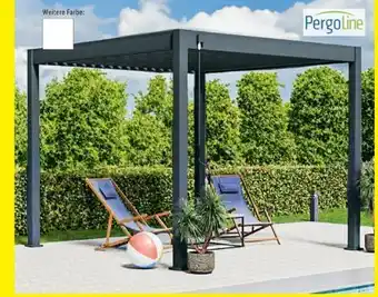 Lidl Pergoli̇ne Trumpf Alu-Stahl Lamellendach Pavillon Angebot