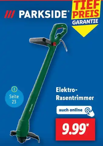 Lidl Elektro- Rasentrimmer PARKSIDE Angebot