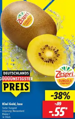Lidl Kiwi Gold, lose Angebot
