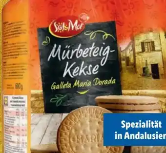 Lidl Sol & Mar Mürbeteig-Kekse Angebot