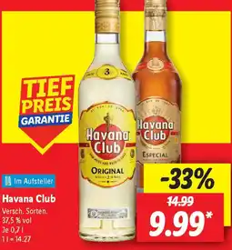 Lidl Havana Club Angebot
