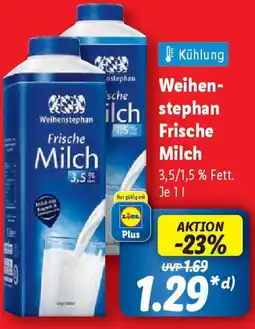 Lidl Weihen- stephan Frische Milch Angebot