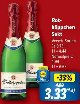 Lidl Rot- käppchen Sekt Angebot