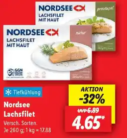 Lidl Nordsee Lachsfilet Angebot
