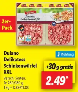 Lidl Dulano Delikatess XXL Angebot