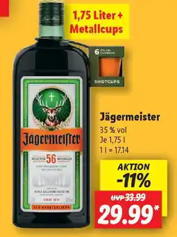 Lidl Jägermeister Angebot