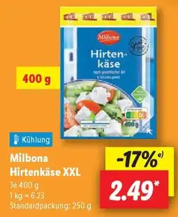 Lidl Milbona Hirtenkäse XXL Angebot