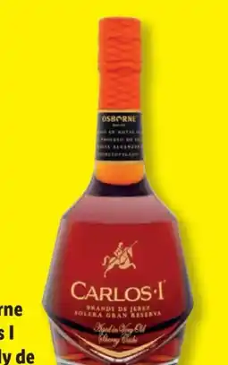 Lidl Carlos I Brandy de Jerez Solera Gran Reserva Angebot