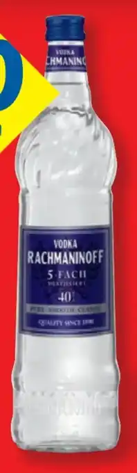 Lidl Rachmaninoff Vodka Angebot