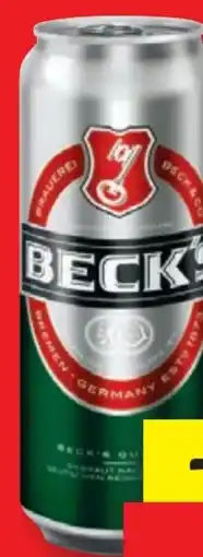Lidl Beck's Pils Angebot