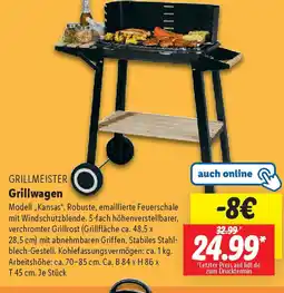 Lidl GRILLMEISTER Grillwagen Angebot