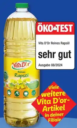 Lidl Vita D'or Rapsöl Angebot
