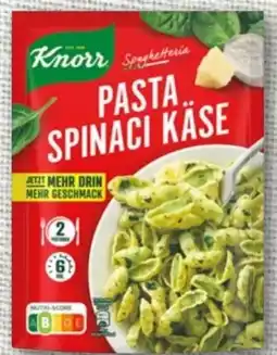 nahkauf Knorr Spaghetteria Pasta Spinaci Käse Angebot