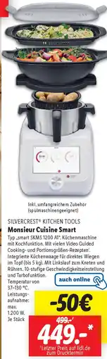 Lidl SILVERCREST KITCHEN TOOLS Monsieur Cuisine Smart Angebot