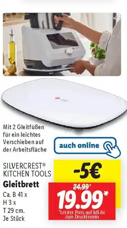 Lidl SILVERCREST KITCHEN TOOLS Gleitbrett Angebot