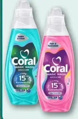 nahkauf Coral Magic Wash Flüssigwaschmittel Angebot