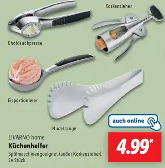 Lidl LIVARNO home Küchenhelfer Angebot