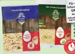 Edeka Unsere Heimat Echt & Gut Frische Eierspätzle Angebot